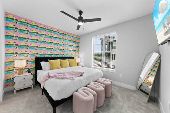 Tropical Retreat: Luxe 2BR/2BA with Pool & Gym - Image 3