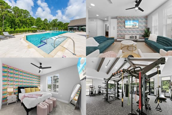 Tropics Getaway: Dual 2BR/2BA Units w./ Pool & Gym - Image 1