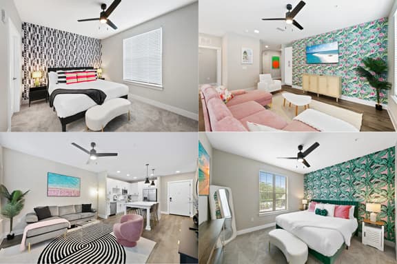 Beachy Getaway: 3BR/3BA Posh Units w./ Pool & Gym - Image 1
